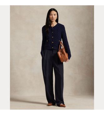 Polo Ralph Lauren Cardigan en laine marine