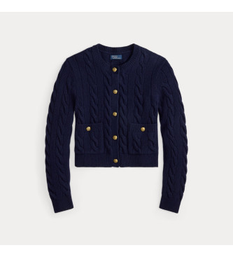 Polo Ralph Lauren Cardigan en laine marine