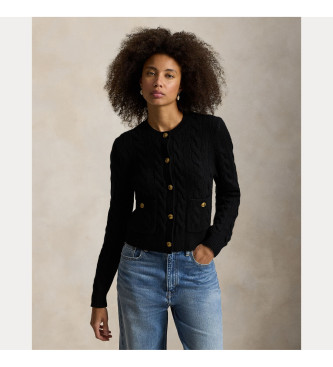 Polo Ralph Lauren Cardigan en laine noir