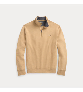 Polo Ralph Lauren Pulover Mehka bež barva