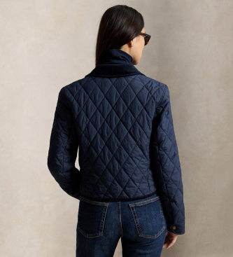 Polo Ralph Lauren Casaco acolchoado de dupla fileira de botões azul-marinho