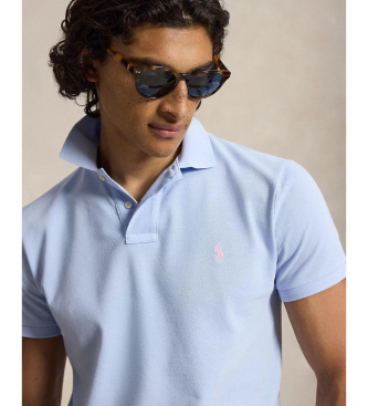 Polo Ralph Lauren O icónico polo azul piqué Classic Fit
