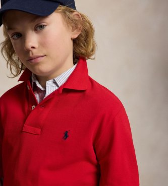 Polo Ralph Lauren Iconic red pique polo shirt