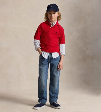 Polo Ralph Lauren Iconic red pique polo shirt