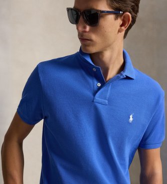Polo Ralph Lauren Das ikonische Piqué-Poloshirt in Blau