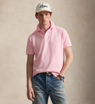 Polo Ralph Lauren L'iconica polo in piqué rosa Classic Fit