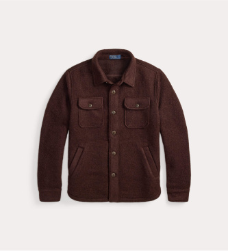 Polo Ralph Lauren Camicia Felted marrone