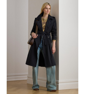 Lauren Ralph Lauren Zweireihiger Trenchcoat navy