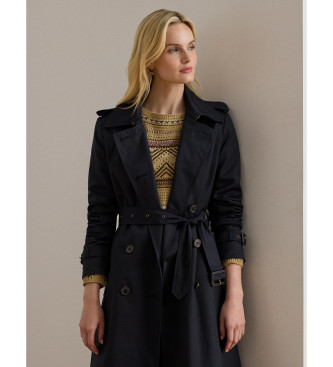 Lauren Ralph Lauren Zweireihiger Trenchcoat navy