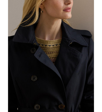 Lauren Ralph Lauren Zweireihiger Trenchcoat navy