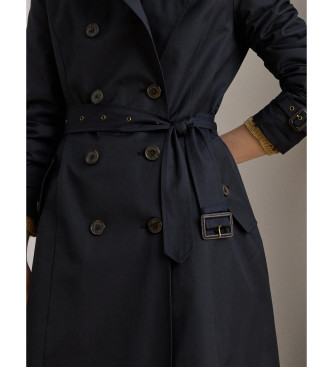 Lauren Ralph Lauren Zweireihiger Trenchcoat navy