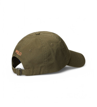 Polo Ralph Lauren Cappellino da baseball verde chino