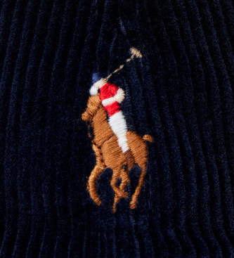 Polo Ralph Lauren Marineblå fløjls-baseballkasket