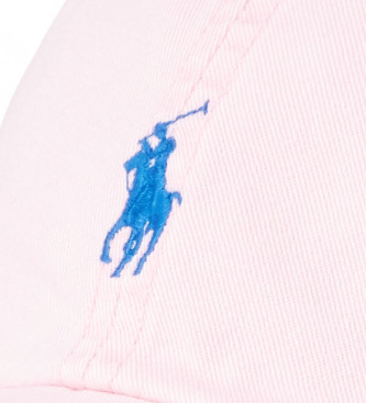 Polo Ralph Lauren Gorra de chino de algodn rosa
