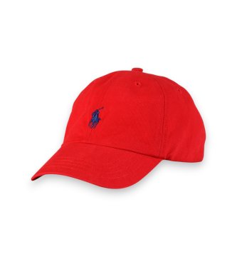 Polo Ralph Lauren Red cotton chino cap