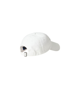 Polo Ralph Lauren Casquette en serg de coton blanc