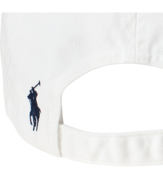 Polo Ralph Lauren Berretto in twill di cotone bianco