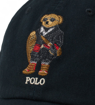 Polo Ralph Lauren Cappellino Polo Bear Twill Nero