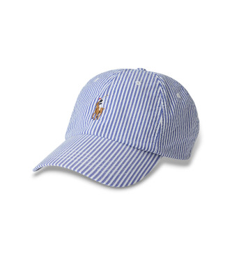 Polo Ralph Lauren Seersucker pet blauw