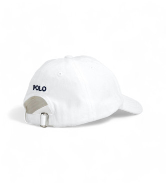 Polo Ralph Lauren Biała czapka z logo