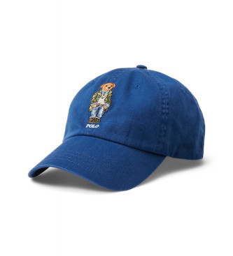 Polo Ralph Lauren Czapka polo Twill Cap Bear niebieska