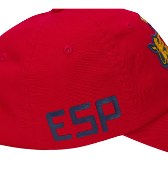 Polo Ralph Lauren Casquette en serg rouge