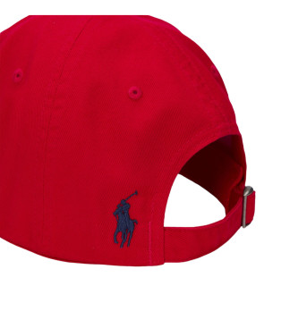 Polo Ralph Lauren Czapka Twill czerwona