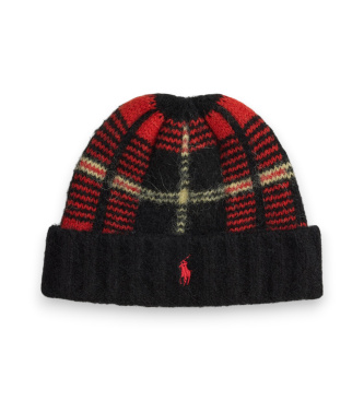 Polo Ralph Lauren Rode geruite muts