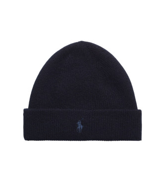Polo Ralph Lauren Casquette lavable en cachemire bleu marine