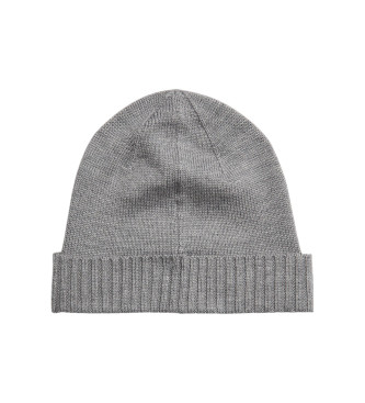 Polo Ralph Lauren Bonnet de laine avec cheval gris