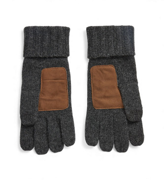 Polo Ralph Lauren Grijze handschoenen van merinowol