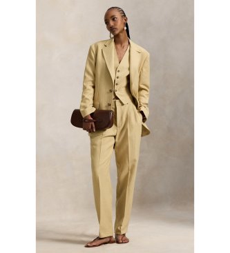 Polo Ralph Lauren Beige väst i hampa