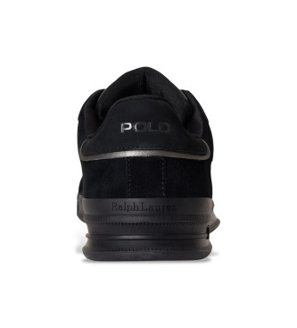 Polo Ralph Lauren Sneakers utility in pelle nera