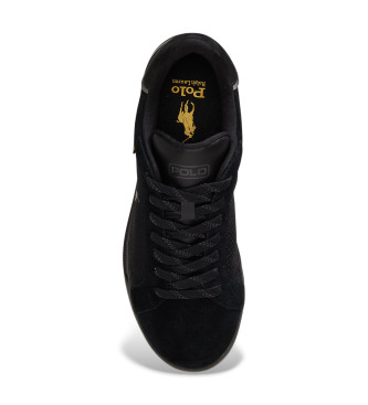 Polo Ralph Lauren Sneakers utility in pelle nera
