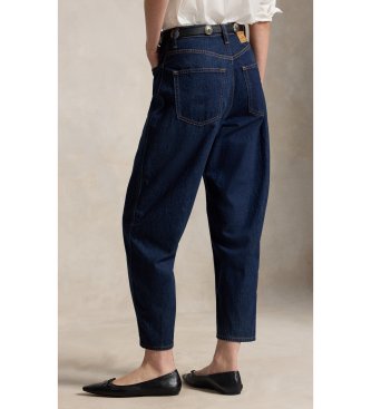 Polo Ralph Lauren Jean Curved Tapered bleu marine
