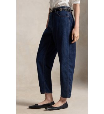 Polo Ralph Lauren Jean Curved Tapered bleu marine