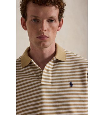 Polo Ralph Lauren Beige striped polo shirt