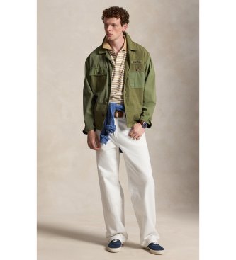 Polo Ralph Lauren Beige striped polo shirt