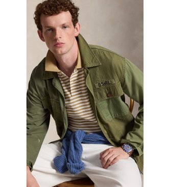 Polo Ralph Lauren Beige striped polo shirt