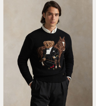 Polo Ralph Lauren Pull ours noir