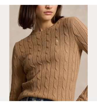 Polo Ralph Lauren Cable Knit jumper brown