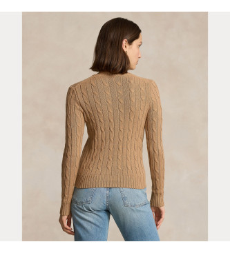 Polo Ralph Lauren Cable Knit jumper brown