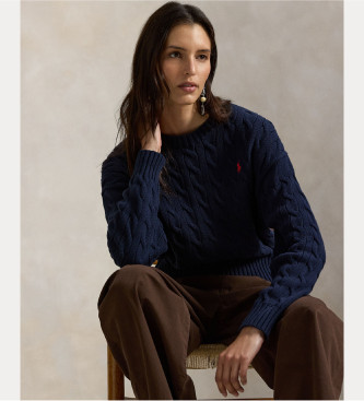 Polo Ralph Lauren Pulover Cable navy