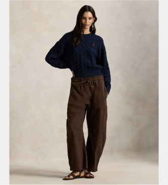 Polo Ralph Lauren Pulover Cable navy