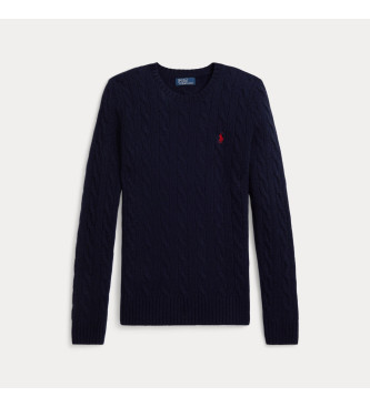 Polo Ralph Lauren Pull en laine torsade marine