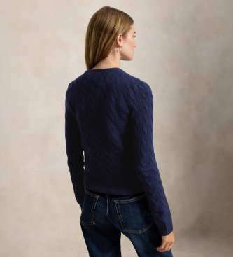 Polo Ralph Lauren Navy wool and cashmere sweater