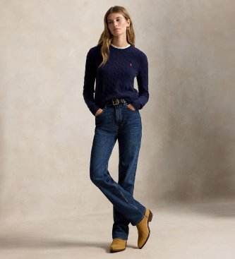 Polo Ralph Lauren Navy wool and cashmere sweater