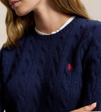 Polo Ralph Lauren Navy wool and cashmere sweater