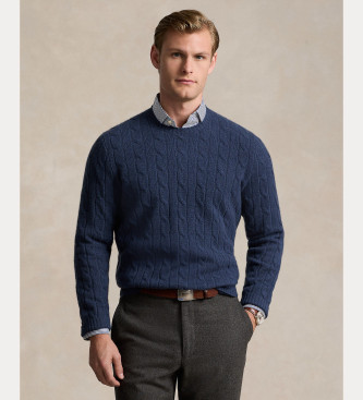 Polo Ralph Lauren Navy cashmere-trje