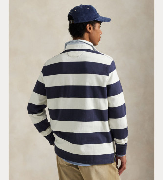 Polo Ralph Lauren Pull Polo Bear Classic Fit bleu, blanc